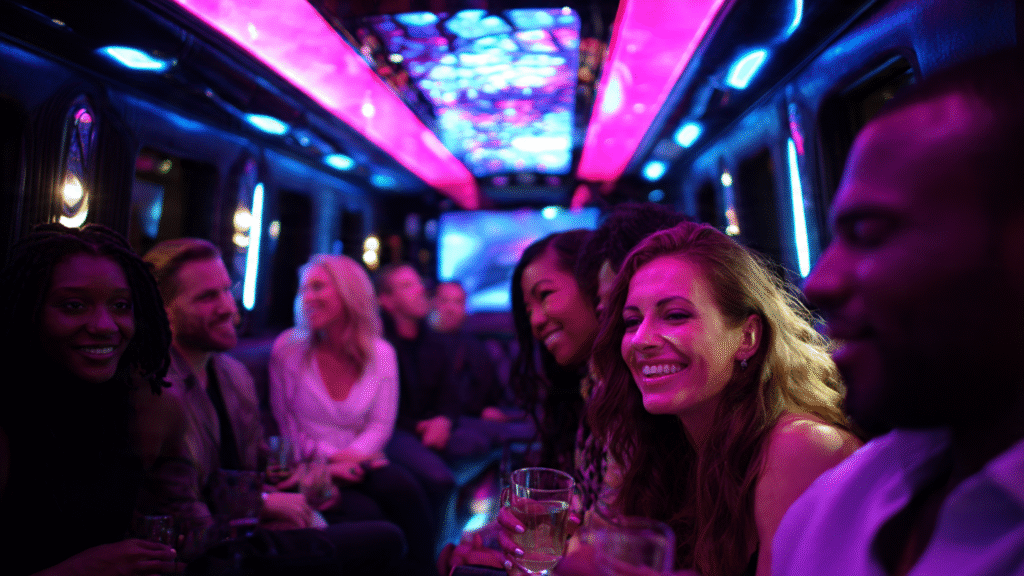 airport party bus long island
